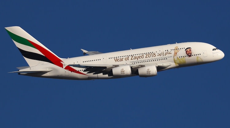 Sheik on a plane – Emirates celebrates 